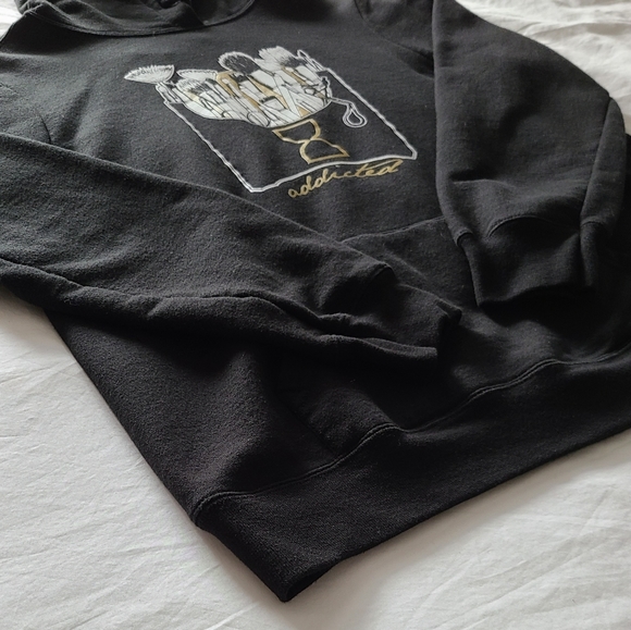 🔺️3/25$🔺️Hoodie "makeup addicted" - Picture 3 of 3